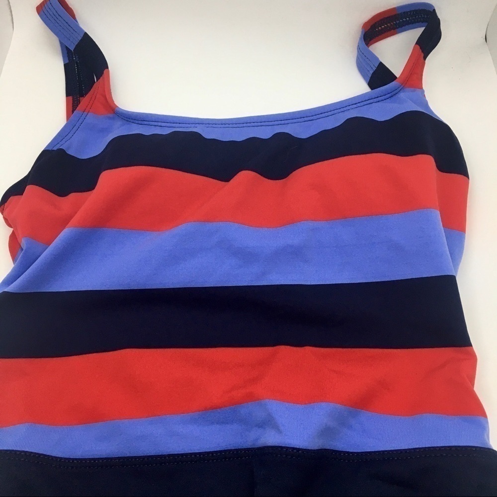 Vintage VM Sport Striped Swimsuit - Picture 3 of 4